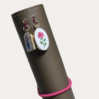 Painted Red Rose 2.0 cm